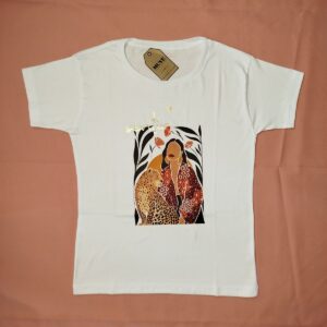 Remera con frases positivas